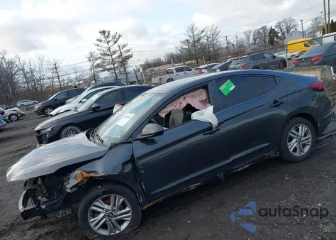 2020 Hyundai Elantra Sel from USA, damaged, VIN 5NPD84LF6LH632476